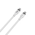 Hyper® 1M Silicone 240W USB-C to USB-C Charging Cable - White MegaBDM