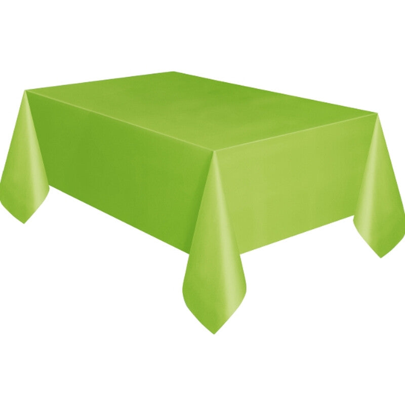 Unique Plastic Table Cover, Green, 1.37 x 2.74m MegaBDM