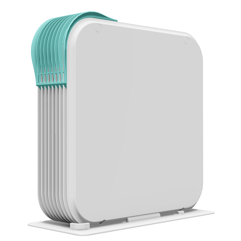 ecoair Vesto Specialist Dehumidifier – 400 ml/Day Extraction, 800ml Tank, Portable Quiet Design – White, Vesto MegaBDM