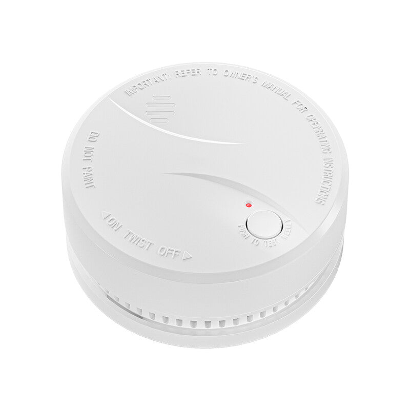 HEIMAN Smoke Detector, 10 Year Fire Alarm, EN 14604 Certified, Photoelectric Smoke Detector, Lithium Long Term Battery, Fire Detector, 85 dB Alarm (Pack of 1) MegaBDM