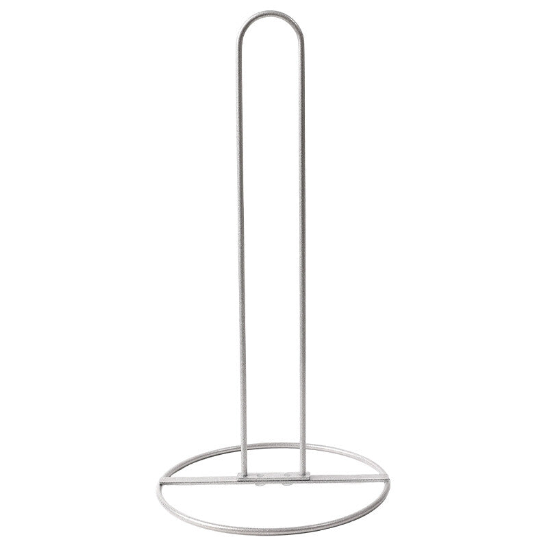 JU7CER Silver Kitchen Cleaning Paper Towel Holder - Countertop Standing, Modern & Minimalist Design, Ideal for Home Use MegaBDM
