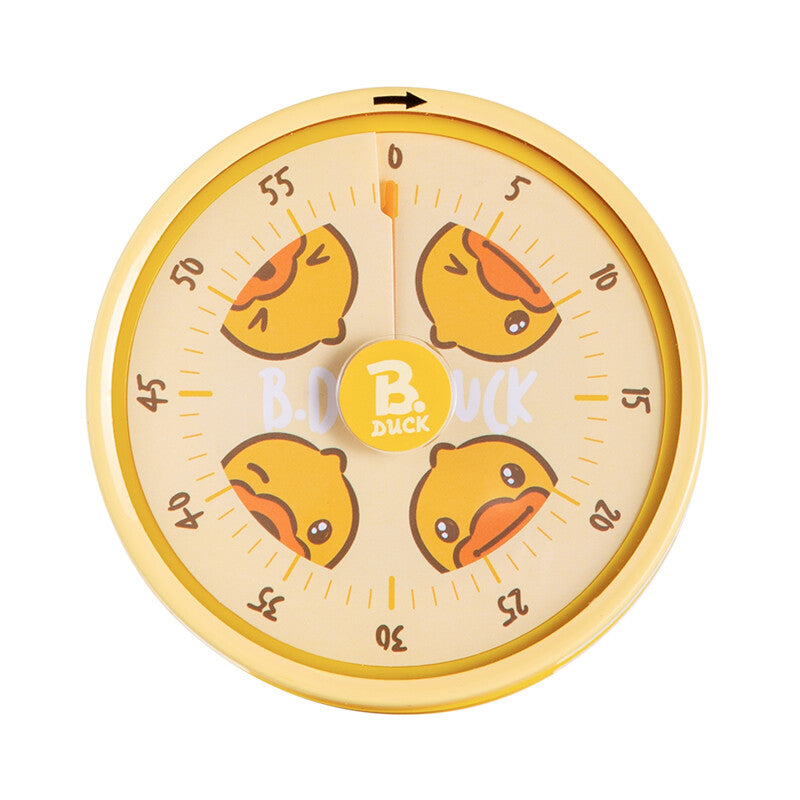 COOKER KING B.Duck Timer Kitchen Timer Electronic Stopwatch Mechanical Timer No Batteries Needed Kitchen Baking Reminder MegaBDM