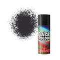 Rust-Oleum Quick Colour Multi Surface Spray Paint Black Gloss 400Ml MegaBDM