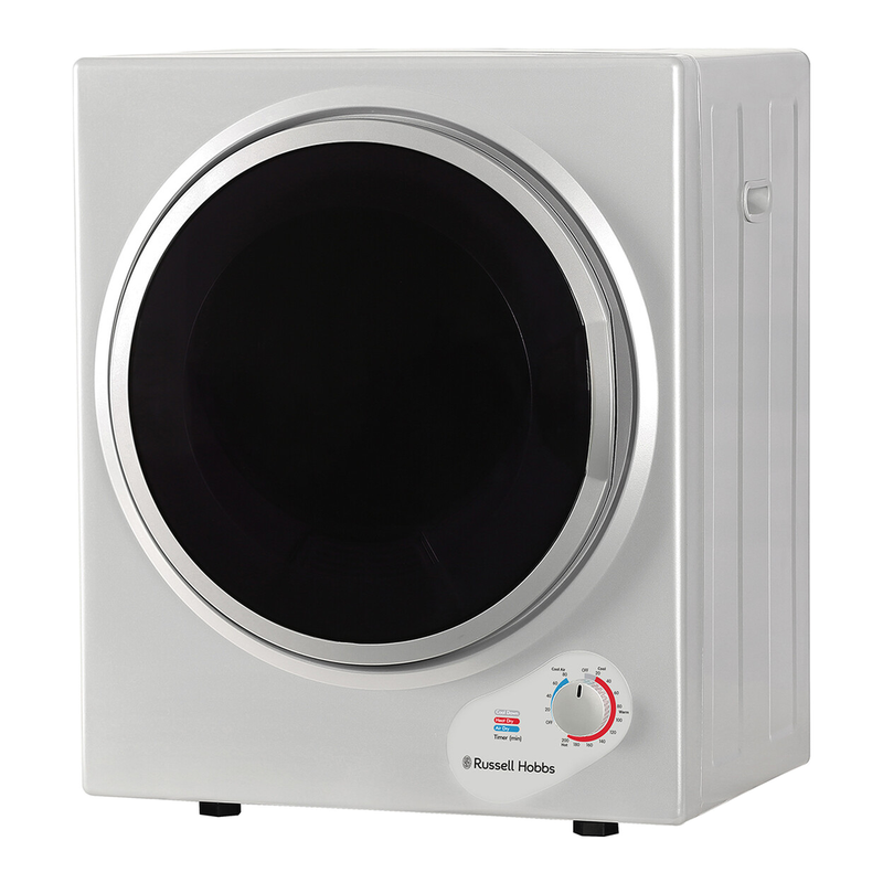 Russell Hobbs RH3VTD800S 2.5kg Compact Vented Tumble Dryer in Silver MegaBDM