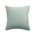 Deconovo Velvet cushion cover light green color 45*45cm 1pc MegaBDM