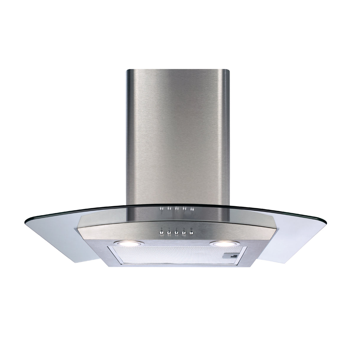 CDA ECP62SS 60cm Chimney Cooker Hood, Stainless Steel, D Rated MegaBDM