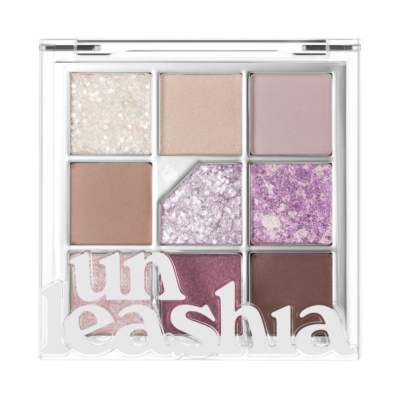 Unleashia Glitterpedia Eye Palette No.4 All of Lavender Fog 6.2g MegaBDM