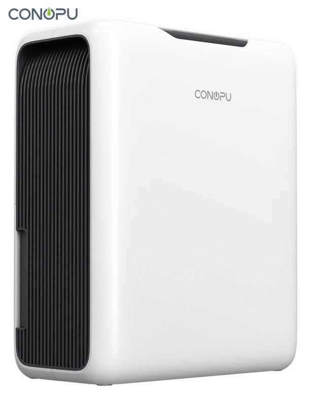 CONOPU Dehumidifier CS13, 3L Water Tank,Portable for 20㎡ rooms,Dual Semiconductor, 800ml/Day Moisture Removal, Automatic Defrost, 24H Timer, Auto Shut-Off. MegaBDM