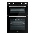 Belling BEL BI903MFC 90cm Built-In Double Multifunction Oven - Black/Stainless - A Rated MegaBDM
