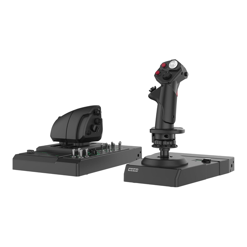HORI HOTAS Flight Control System & Mount (PC Windows 11/10) MegaBDM