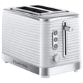 Russell Hobbs Inspire 2 Slice Toaster, Textured, White - 24370 MegaBDM
