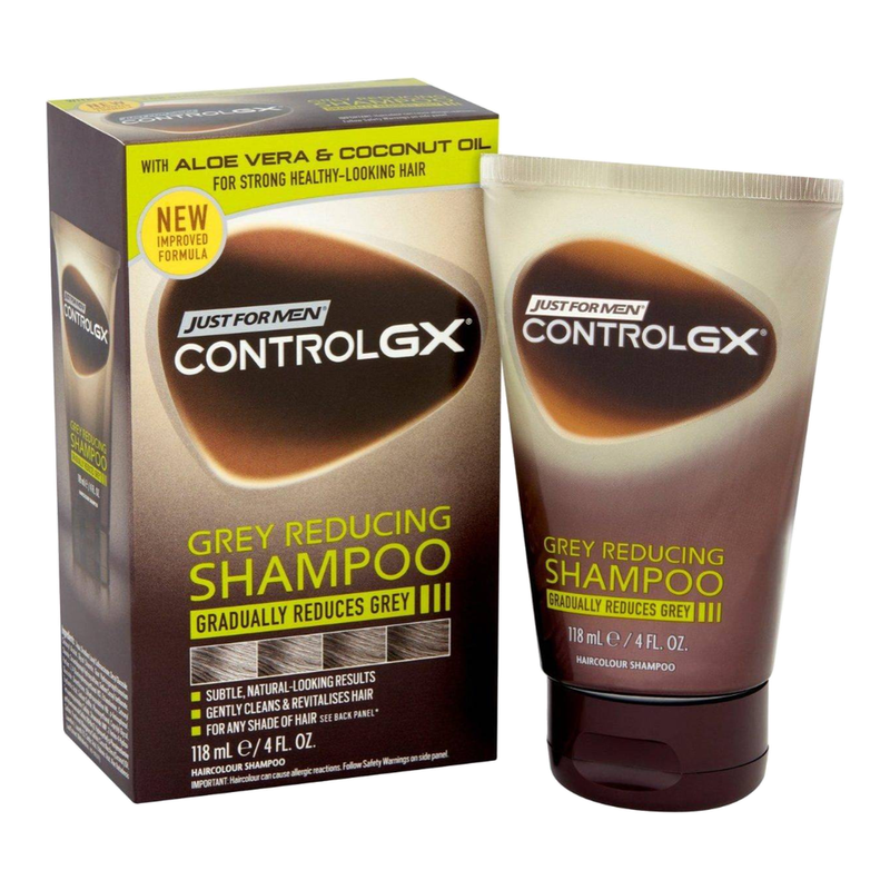 Just For Men Control GX Grey Reducing Shampoo With Aloe Vera 118ml MegaBDM