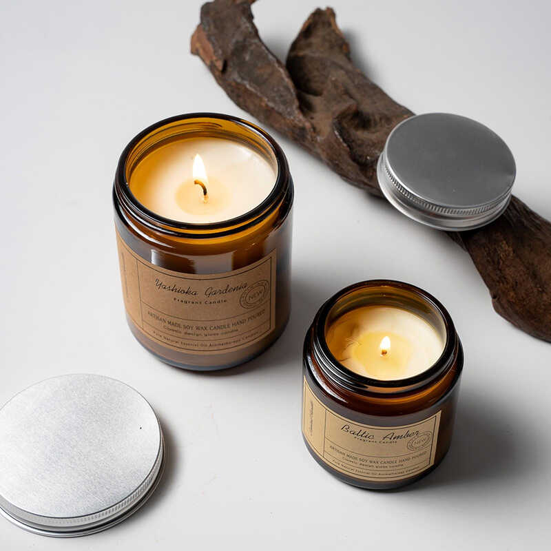 Zooly Silver Lid Cream Jar Scented Candle - Fresh Citrus, 200G, 1PC MegaBDM