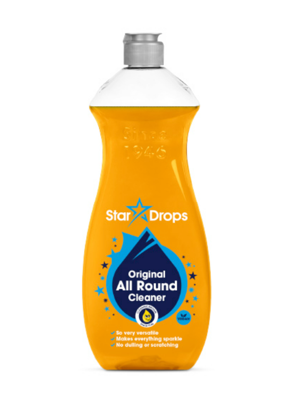 Star Drops Original All Round Cleaner 750ml - Powerful Multi-Purpose Cleaner for Kitchens, Bathrooms & Home Cleaning - Cuts Through Grease, Grime & Dirt MegaBDM