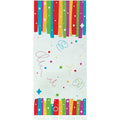 unique Cellophane Rainbow Ribbons Party Bags, 20 Pack MegaBDM