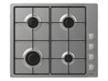 CANDY CHW6LX 60cm 4 Burner Gas Hob， Stainless Steel MegaBDM