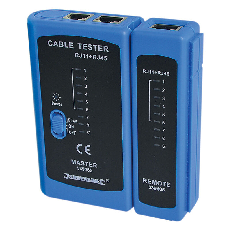 Silverline LAN Tester RJ11, RJ12 & RJ45 MegaBDM