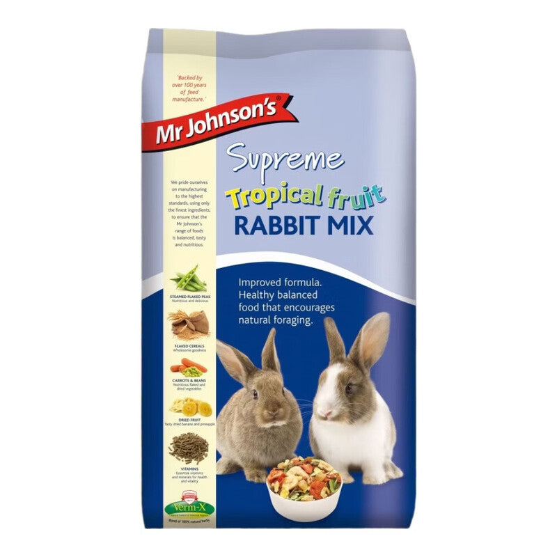 Mr. Johnson's Supreme Tropical Fruit Rabbit Mix 900g MegaBDM
