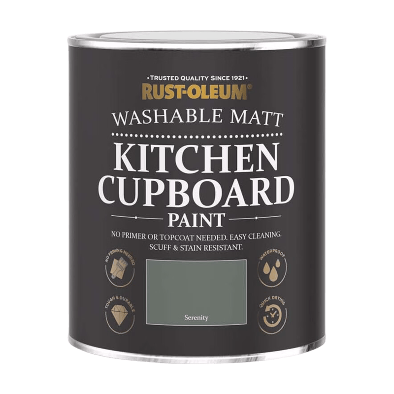 Rust-Oleum Matt Kitchen Cupboard Paint Serenity 750Ml MegaBDM