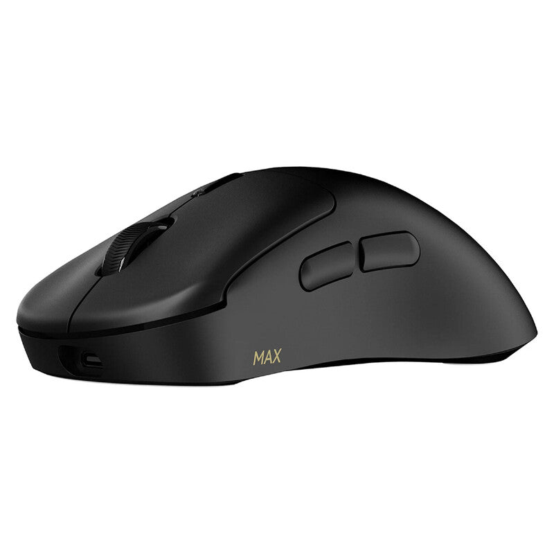 Rapoo VT3 MAX Wireless Gaming Mouse, True 8K Wireless Polling Rate, 53g Lightweight, Up to 750 Hr Battery, Nordic nRF54L15 MCU, 120-Million Optical Switch, 10 Programmable Buttons, Macro Enabled - Black MegaBDM