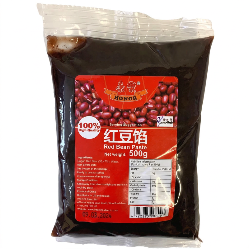 HONOR Red Bean Paste 500g MegaBDM