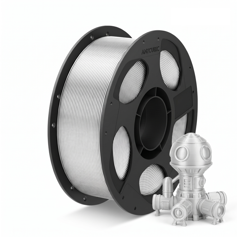JOYBUY x ANYCUBIC PLA Basic Printing Filament, 1kg Spool, 1.75mm Diameter, ±0.02mm Tolerance - Clear MegaBDM