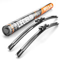 LECIBUBI Windscreen Wipers for BMW 3 Series (E90/F30/G20), Audi A3 8P, Mercedes A-Class W176 - OE Fit - 600mm+475mm MegaBDM