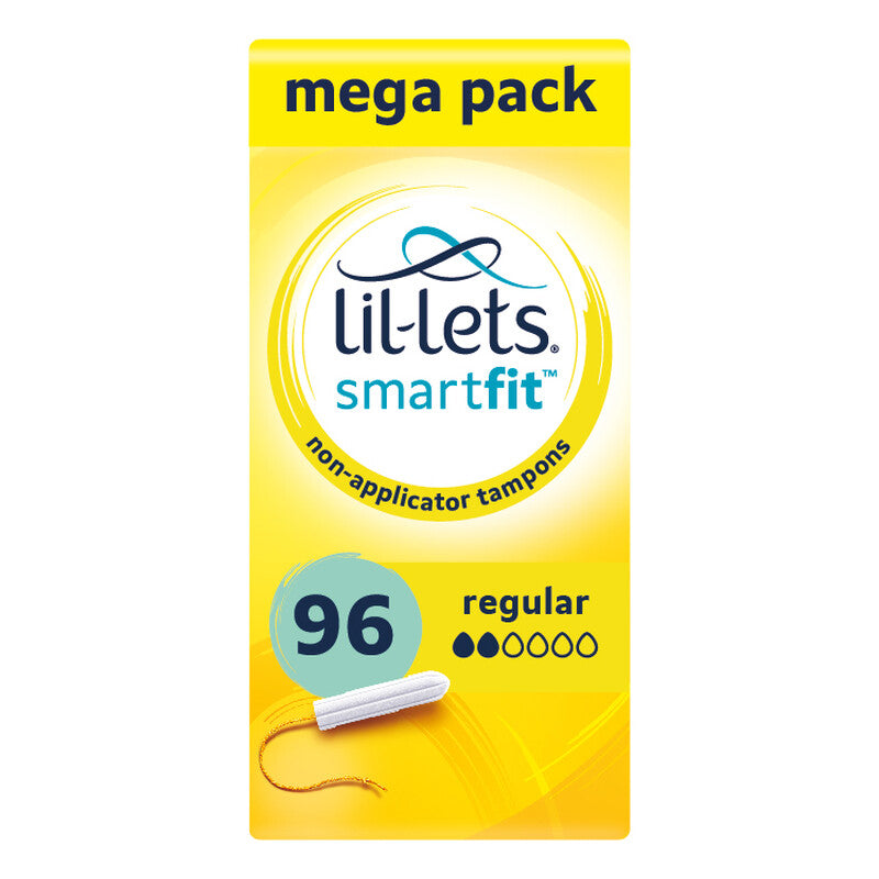 Lil-Lets Non-Applicator Tampons Regular 6x16 Tampons MegaBDM