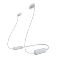 Sony WI-C100 Wireless Neckband Earphones (White) MegaBDM
