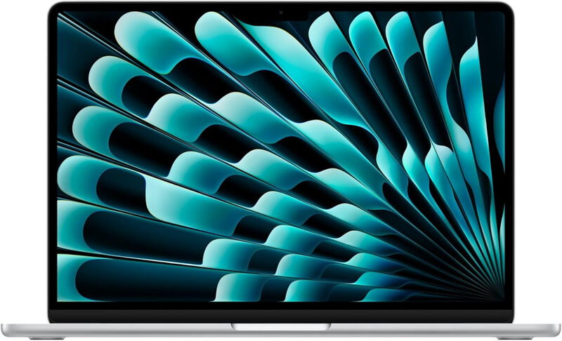 Apple - 15-Inch MacBook Air (2026) - M5 chip with 10‑core CPU and 10‑core GPU, 16GB, 1TB SSD - Silver MegaBDM