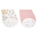 aden + anais™ Boutique Cotton Muslin Burpy Bibs 2 Pack Earthly
