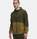 Under Armour Unstoppable Fleece Men's Full-Zip Hoodie - Expedition Green MegaBDM