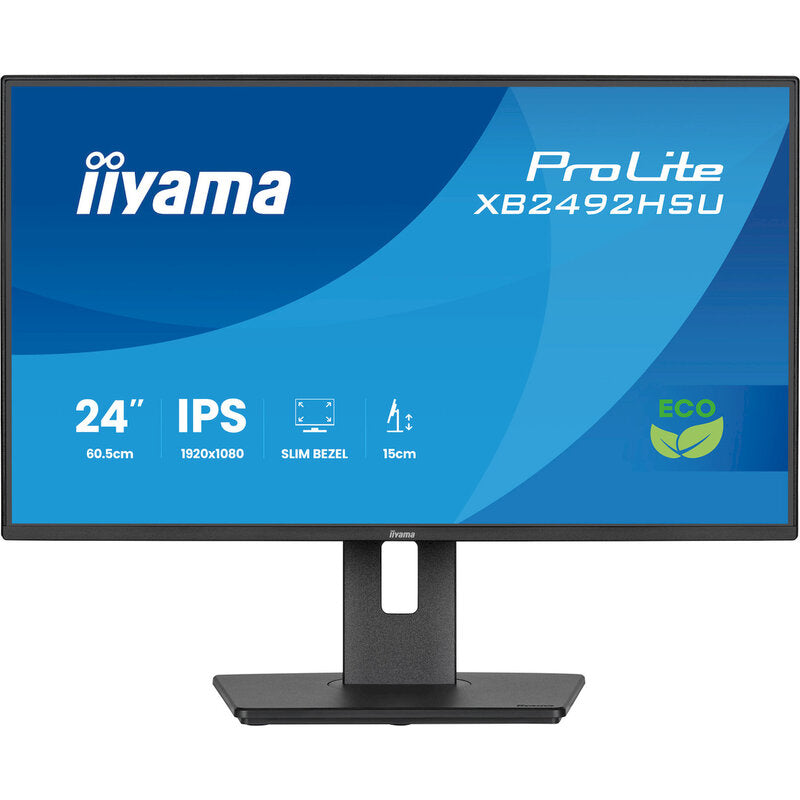 iiyama ProLite XB2492HSU 24" Class Full HD LED Monitor - 16:9 - Matte Black MegaBDM