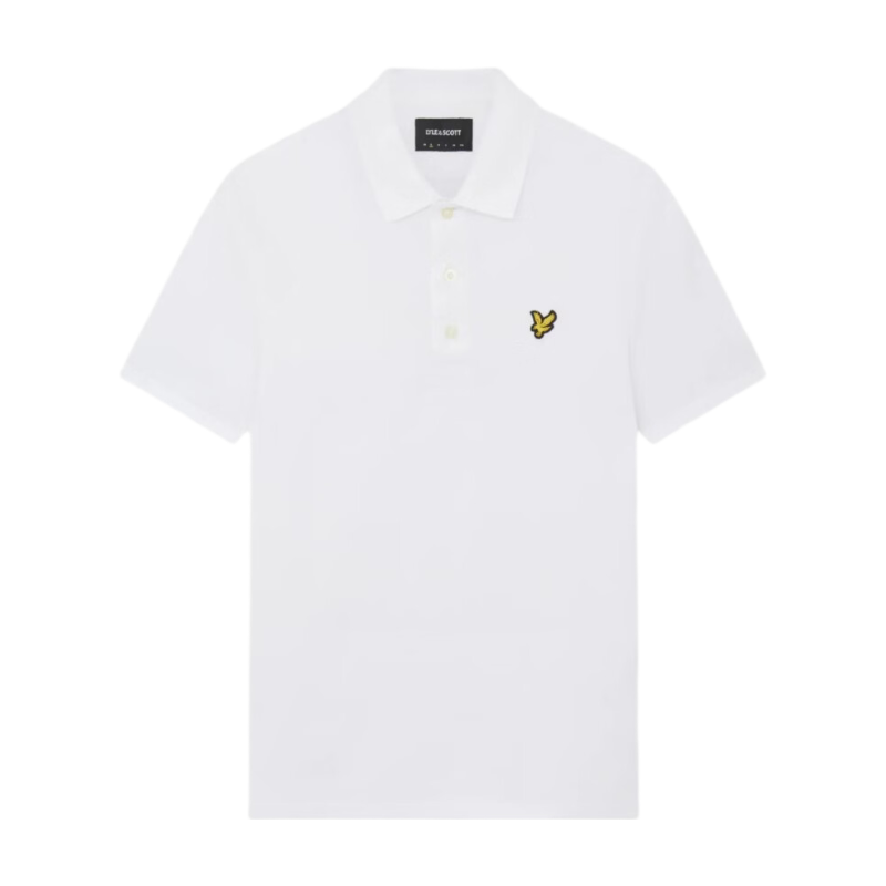 Lyle & Scott Cotton Polo Shirt - White MegaBDM
