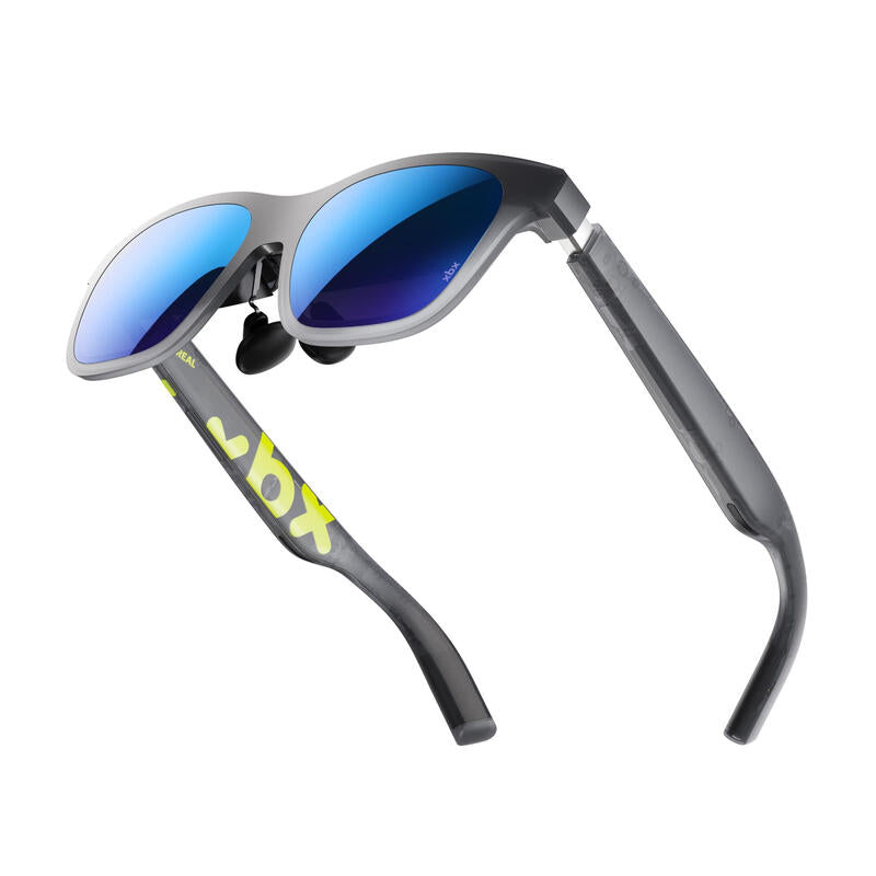XBX A01+ AR Glasses, by XREAL — 62g Ultralight, 147" Portable Big-Screen Display for Movies & Gaming, Bright 1600-Nit HDR10, USB-C DP for iPhone, iPad, Android, Steam Deck, ROG & PC MegaBDM