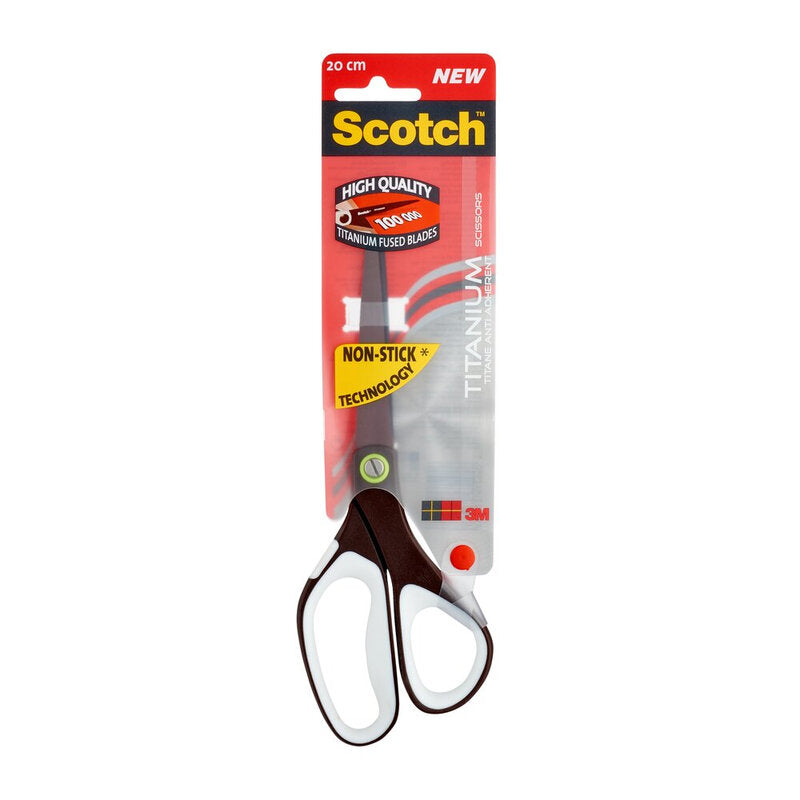 Scotch Titanium Non-Stick Scissors Black 20cm MegaBDM