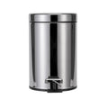 Croydex 3L Soft Close Bathroom Bin - Chrome MegaBDM