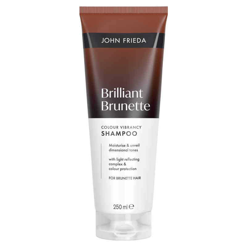 John Frieda Brilliant Brunette Colour Vibrancy Shampoo 250ml MegaBDM