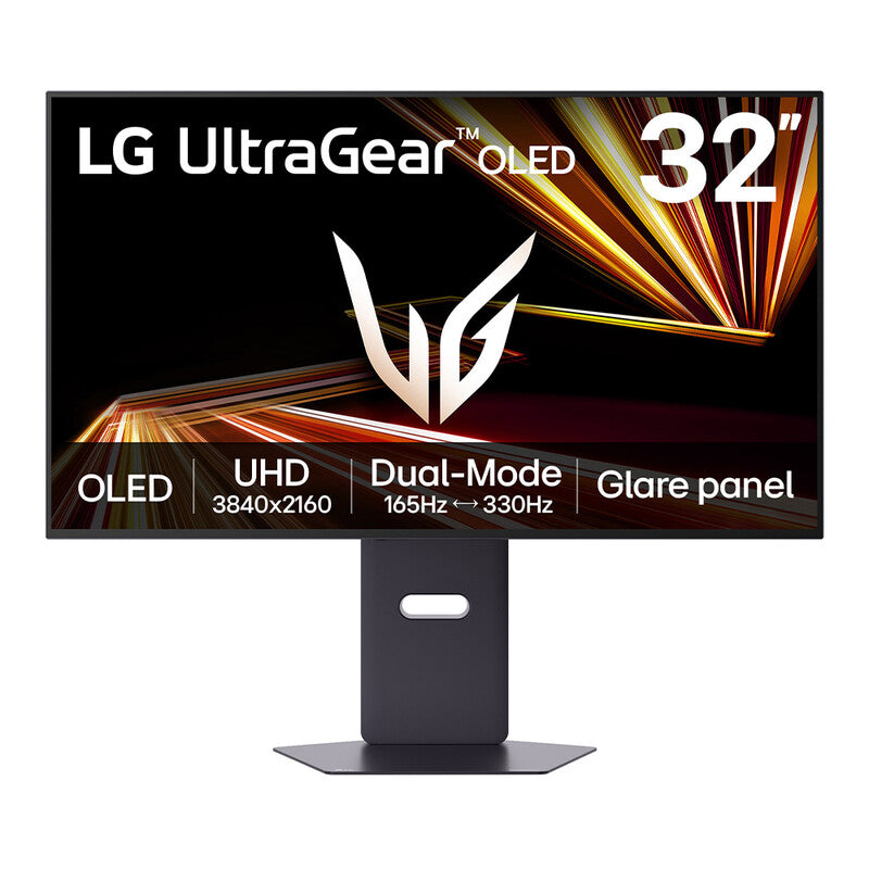 LG UltraGear 32GX850A-B 32 Inch OLED 4K UHD, Dual Mode (Max 330 Hz) Gaming Monitor MegaBDM