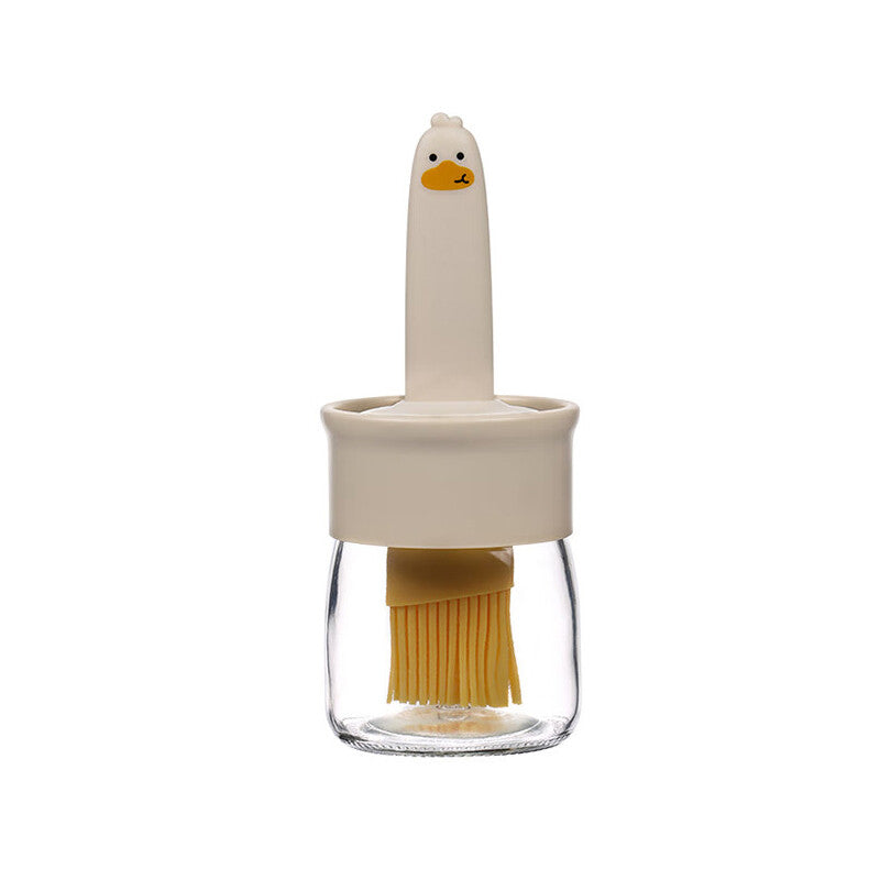 BJ Oil Brush with Bottle, Glass Baking and Barbecue Oil Brush MegaBDM
