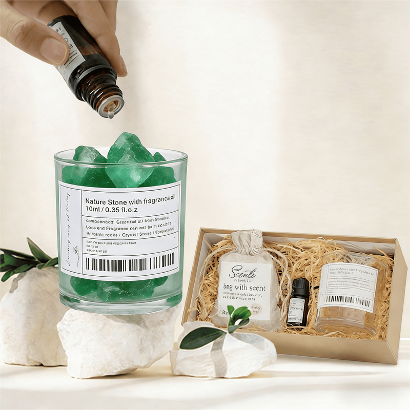 Zooly Crystal Diffuser Gift Set - Enchanted Wood Phantom (Green Crystal), 380g, 1 Set MegaBDM