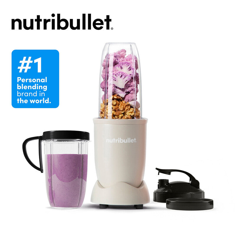 Nutribullet 900 Series Matte 10-Piece Kit - Sand, 900ml, 900W, 11 Piece Kit, Powerful 25,000RPM Extractor, For Frozen Fruit, Nuts & Ice for Smoothies & Juices MegaBDM