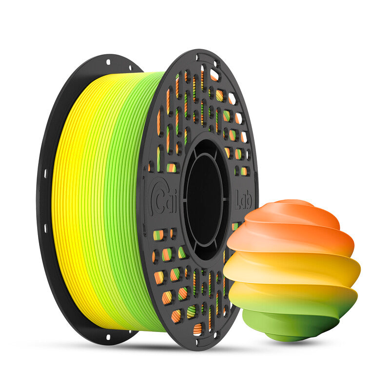 CAILAB 3D Printer Filament PLA Rainbow Gradient - Sunflower