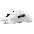 Rapoo VT3 MAX Wireless Gaming Mouse, True 8K Wireless Polling Rate, 53g Lightweight, Up to 750 Hr Battery, Nordic nRF54L15 MCU, 120-Million Optical Switch, 10 Programmable Buttons, Macro Enabled - White MegaBDM