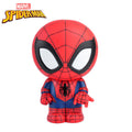 1pc Marvel Spider-Man Piggy Bank Officially Licensed 3D PVC Stereo Figurine Money Box Coin Bank Savings Jar Waterproof Shatterproof Collectible Desktop Organizer Home Decor Gift MegaBDM
