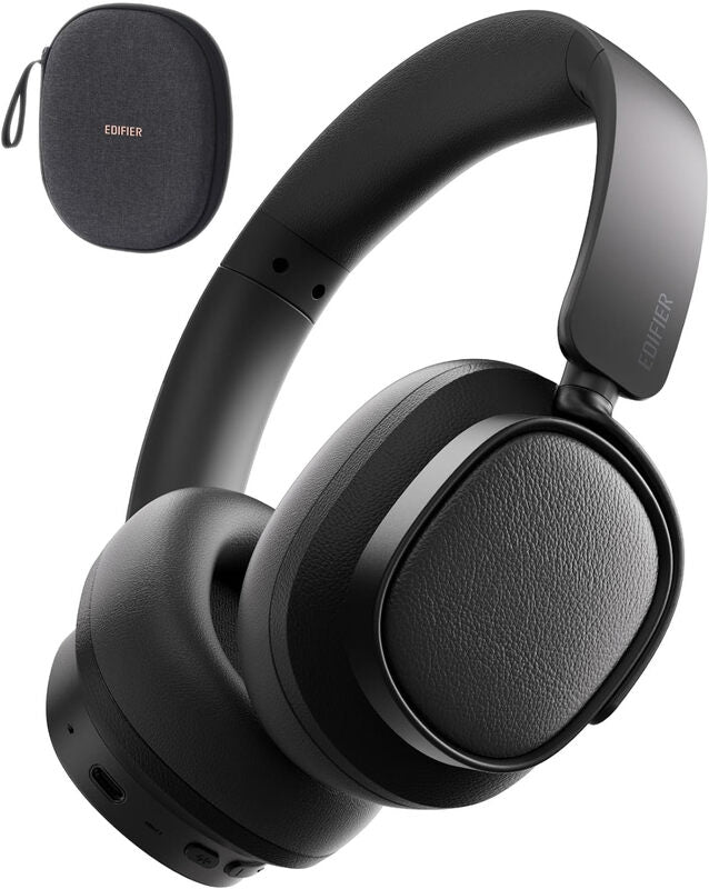 EDIFIER ES850NB Active Noise Cancelling Over-Ear Bluetooth Headphones, 92 Hrs Playtime, Wired & Wireless Hi-Res Audio Certified, Fast Charging, Clear Calls