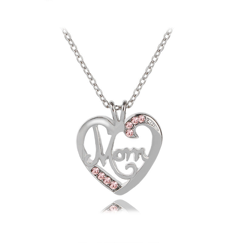 Fashion Creative Mother's Day Gift Love Pendants - A1909pi Pink MegaBDM