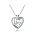 Fashion Creative Mother's Day Gift Love Pendants - A1909blu Blue MegaBDM