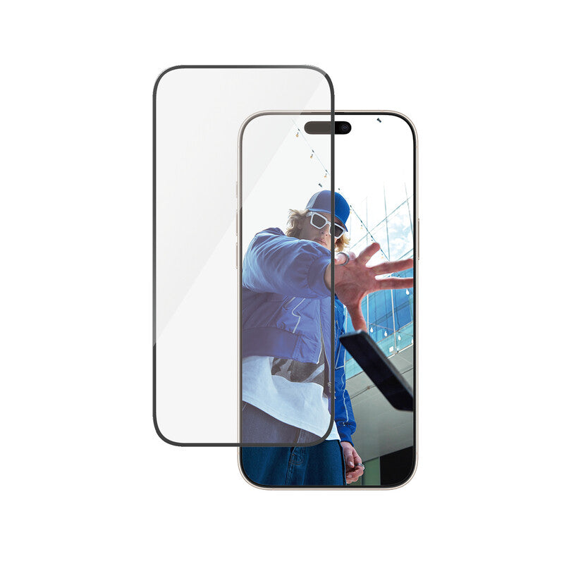 PanzerGlass® Screen Protector iPhone 16 Pro Max | Ultra-Wide Fit MegaBDM