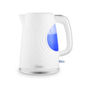 Tower Sonar Textured Kettle, 1.7L, Large Viewing Window, Rapid Boil, 3000W, White - T10083WHT MegaBDM